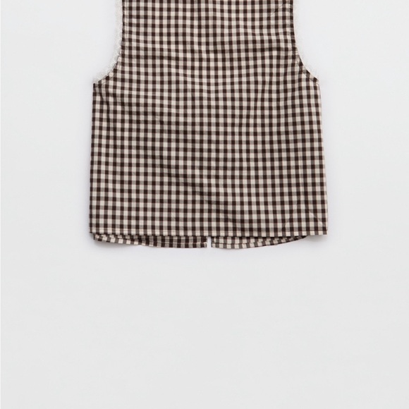 Aerie poplin top and bottoms - Picture 6 of 9